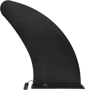 12 Paddle Board Fin Replacement for Inflatable SUP, Universal Fit, No-Tool Install, Durable Large Size Center Fin - Enhances Stability for SUPs, Surfboards & Longboards