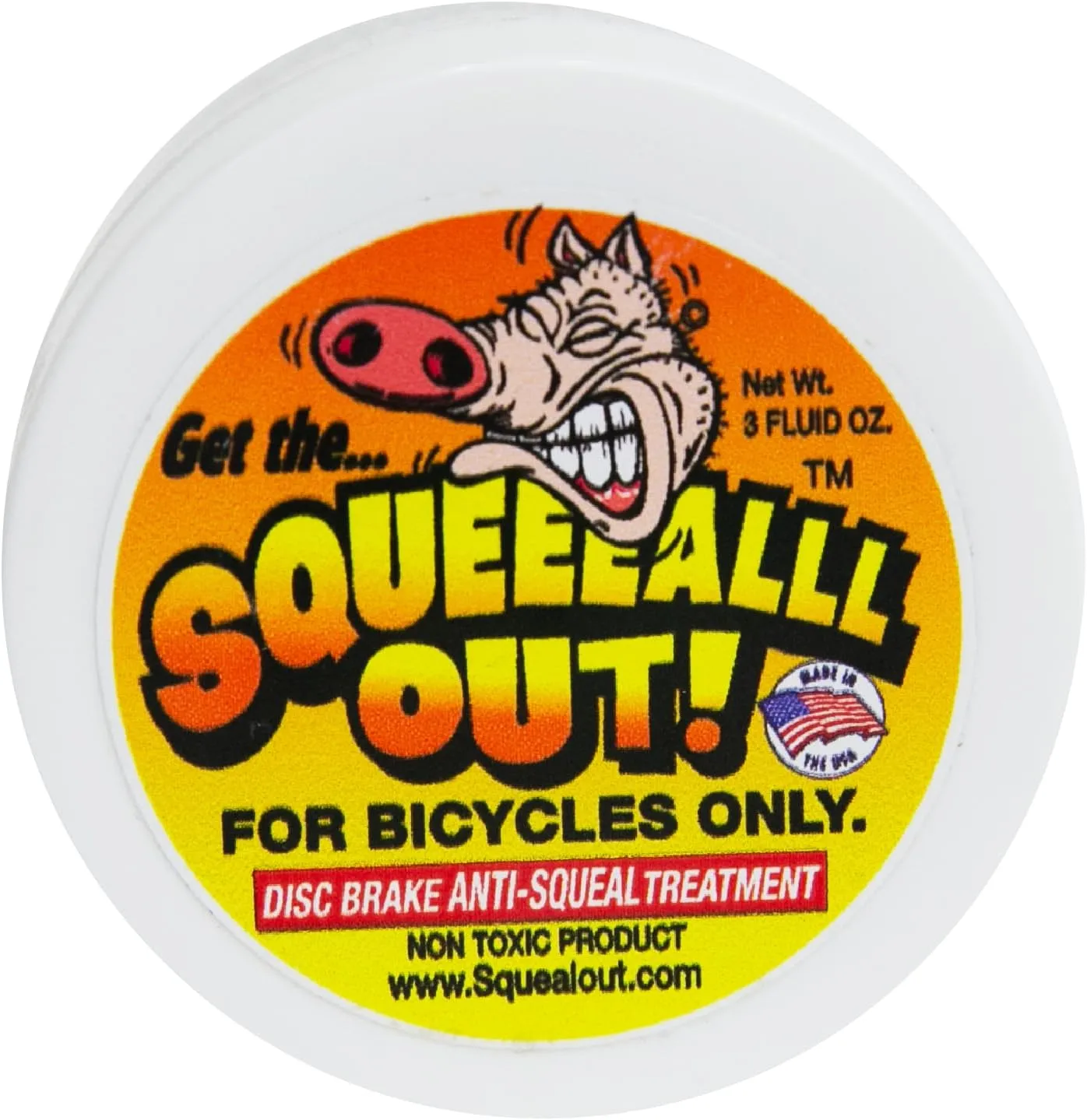 Anti-Squeal Disc Brake Paste, Brake Lubricant, 3 oz Jar