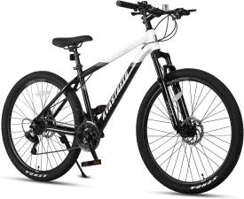 AVASTA Earth 26 27.5 inch Mountain Bike with 21-SpeedAluminum Frame, Dual Disc Brake, Comfortable Saddle,Multiple Colors