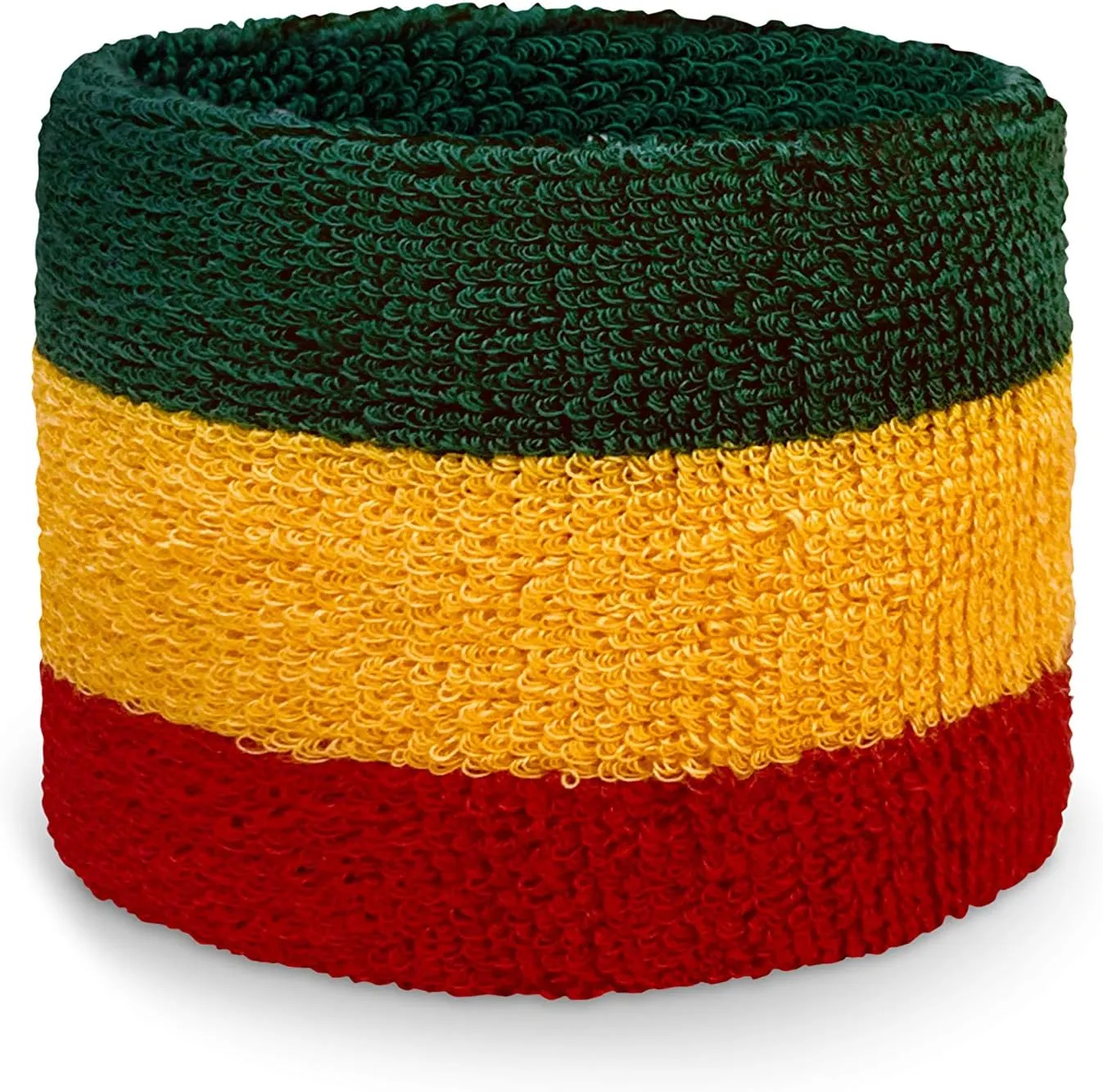 Country Flag/LGBTQ  St Patrick Sweat Wristbands, 2.5"/4" Tall Size, 2 Pieces