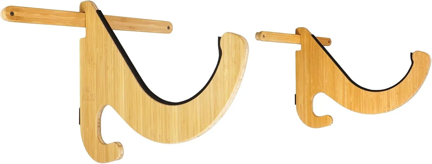 Grassracks Bamboo or Birch Wood Kayak or Paddleboard Storage Rack for 1 Kayak or SUP O'ahu Recliner (1 Board or Kayak)