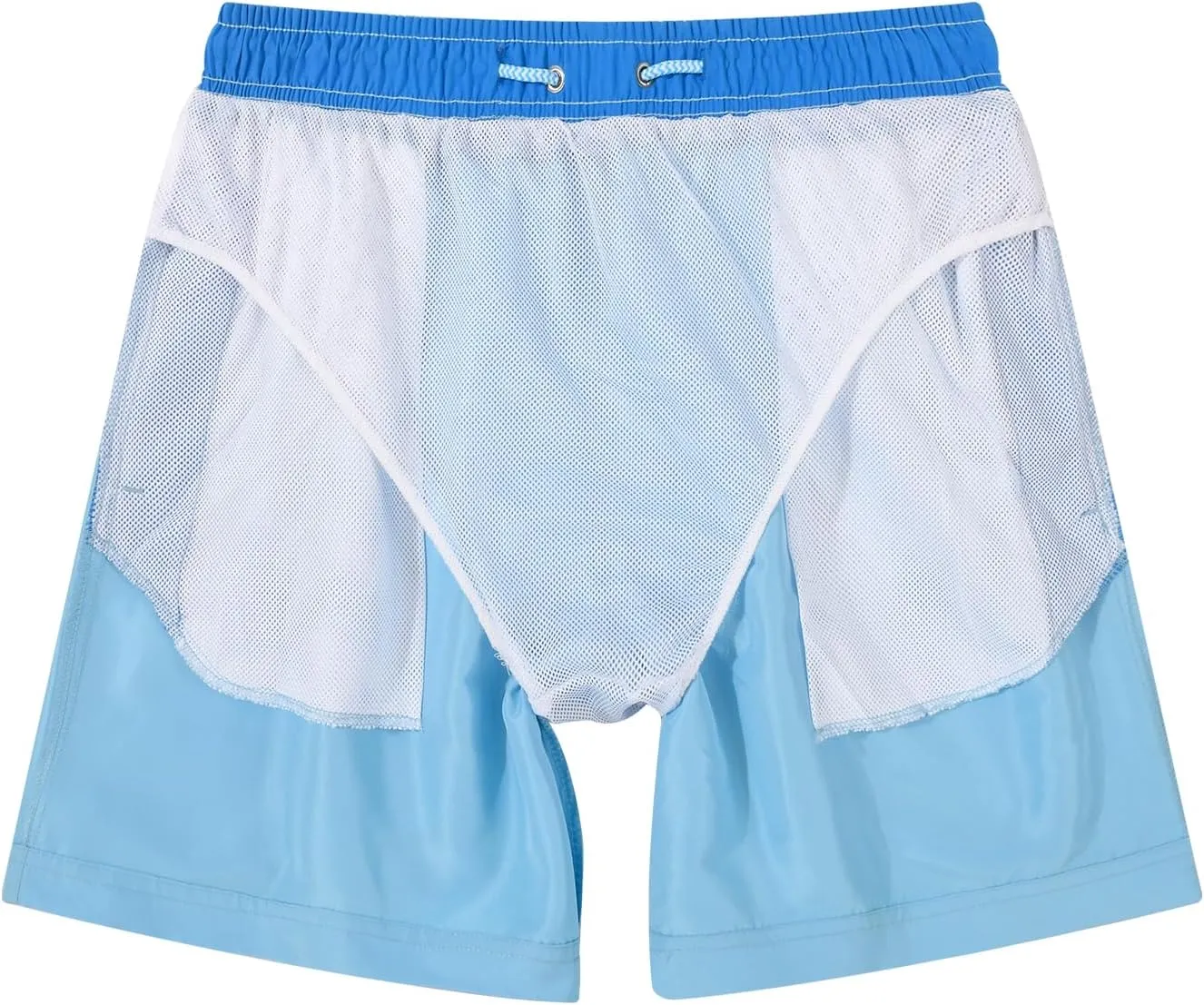 JOYSON Mens Swim Trunks Quick Dry Swim Shorts with Mesh Lining Solid Color Swimwear Bathing Suits