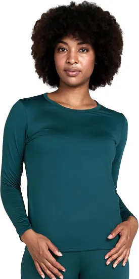 LAPASA Women Thermal Shirt Crewneck Mock Neck Turtleneck Base Layer Fleece Top Thermoflux Lightweight Midweight Heavyweight