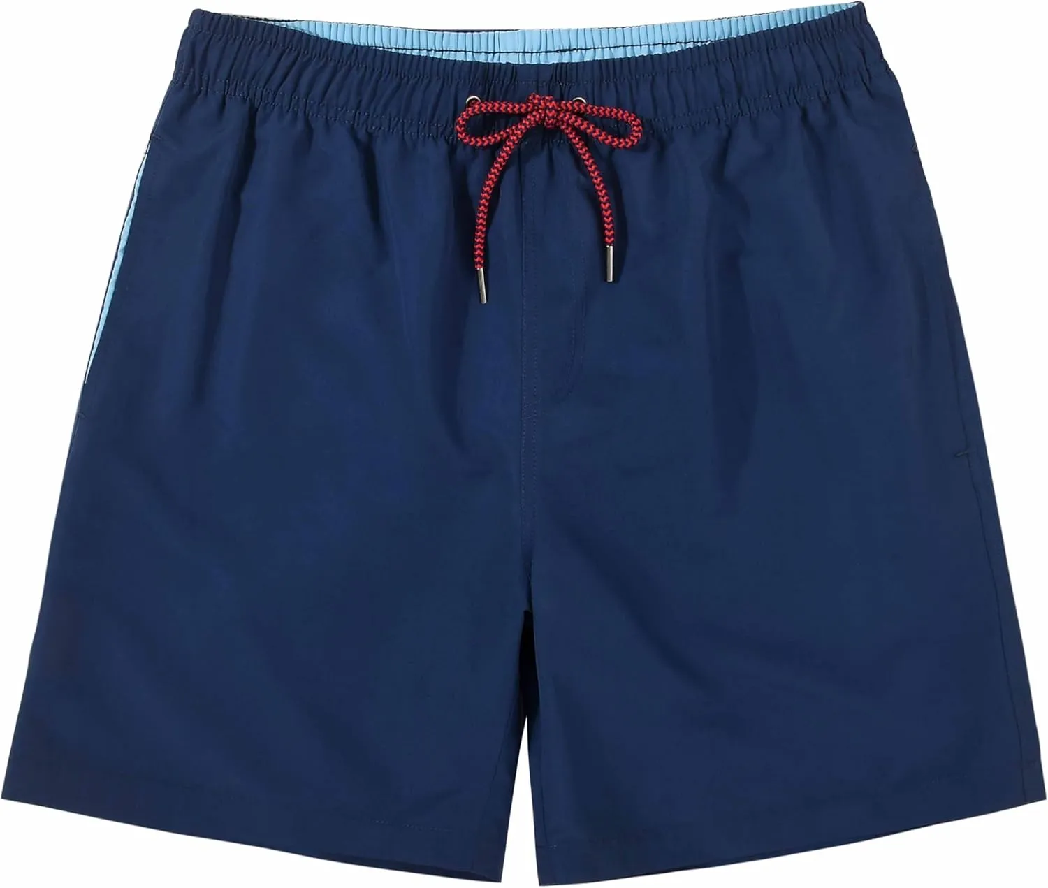 MADHERO Mens Swim Trunks 5 Inch Quick Dry Bathing Suit with Mesh Lining Beach Shorts