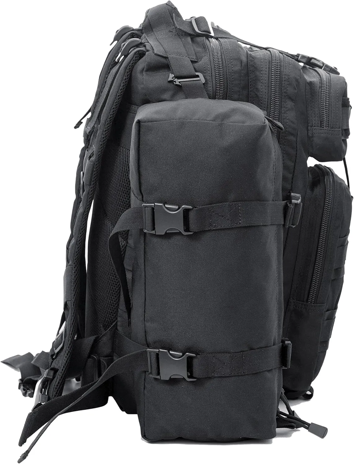 Seibertron Falcon Water Repellent Hiking Camping Backpack Compact Pack Summit Bag Black 37L(1 1)