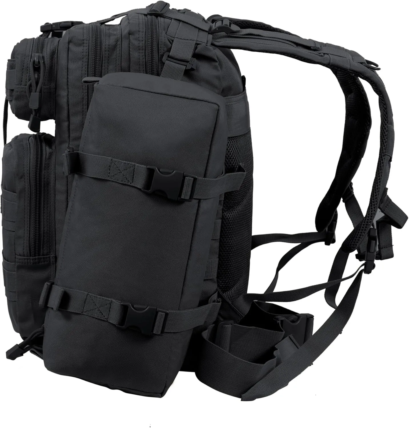 Seibertron Falcon Water Repellent Hiking Camping Backpack Compact Pack Summit Bag Black 37L(1 2)