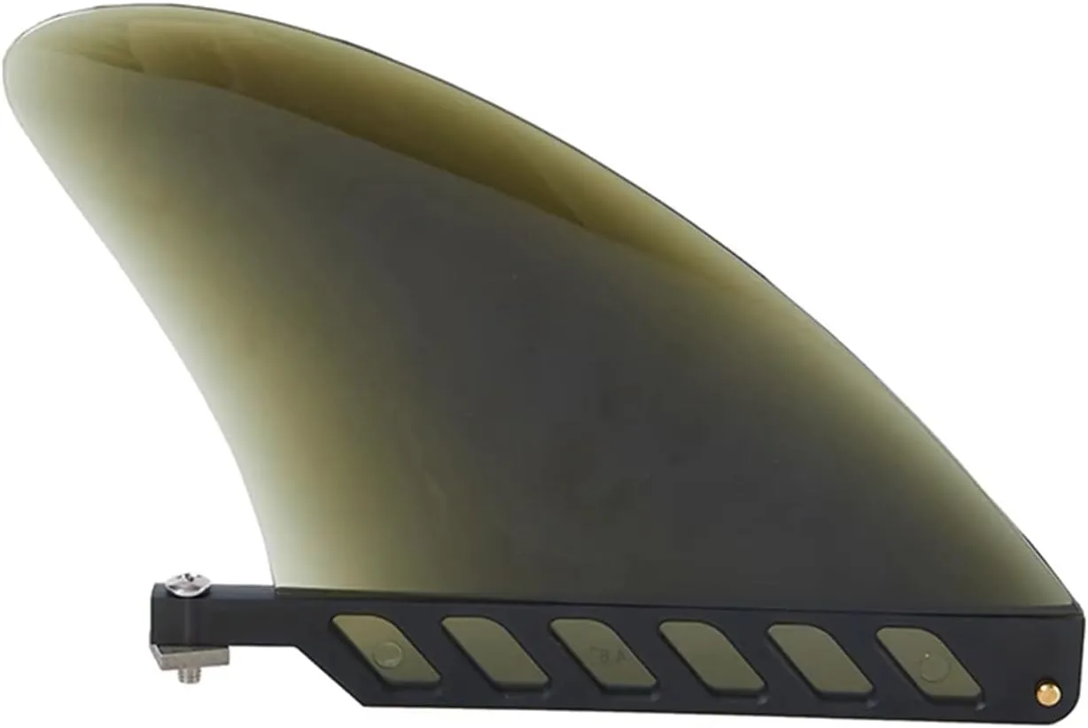 Surfboard Fins 4.6 Inch Soft Flex Sup Center Fin White Fin Air Sup Long Board Surfboard Inflatable Paddle Board Surfing Accessories Surfing Accessories, Metal and Acrylic