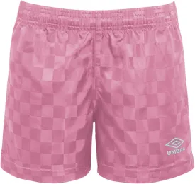 Umbro Girls Checkerboard Short
