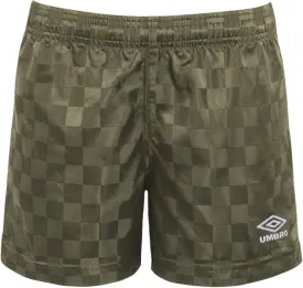 Umbro Girls Checkerboard Short